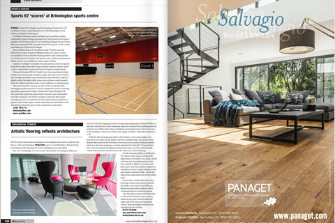 Contract Flooring Journal Spécial Revêtements de Sols reflétant l'Architecture - Avril 2019