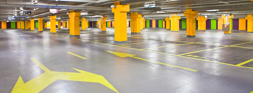 Podlahy pre parkovacie plochy