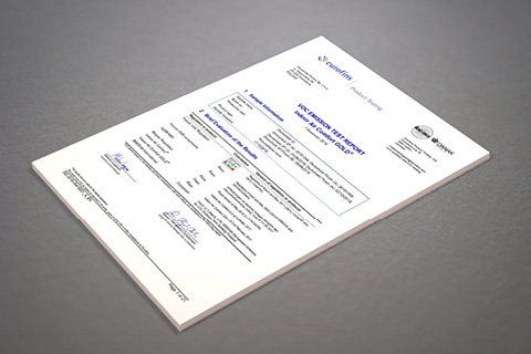 Доклад за изпитване на емисиите на ЛОС