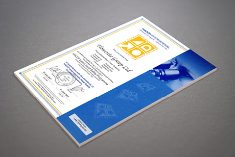 Международен сертификат HACCP
