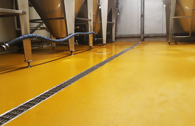 Reamenajarea podelei cu tehnologia Flowfresh la fabricile de bere din Chișinău