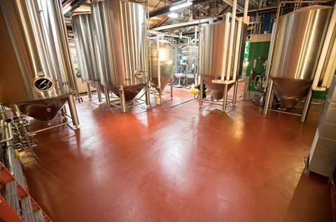 Modernisering van de Brooklyn brouwerij