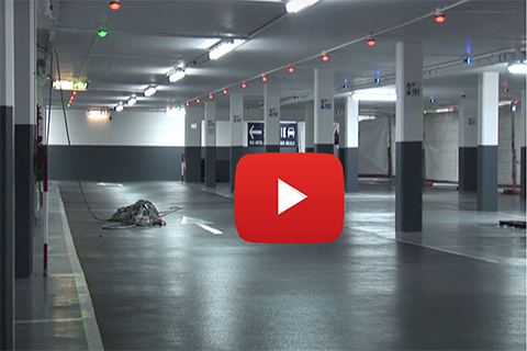 Le parking Marshall de Nice, France