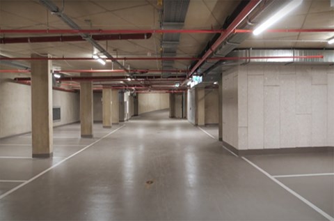 EMS Floor choisit le système Deckshield ED1 (OS 11a) pour la rénovation d'un sol de parking au Luxembourg
