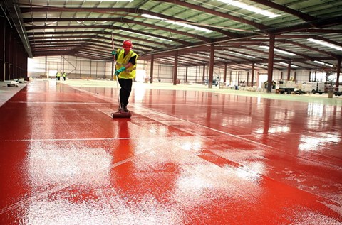 Fine Lady choisit Flowcrete pour le sol de sa nouvelle boulangerie