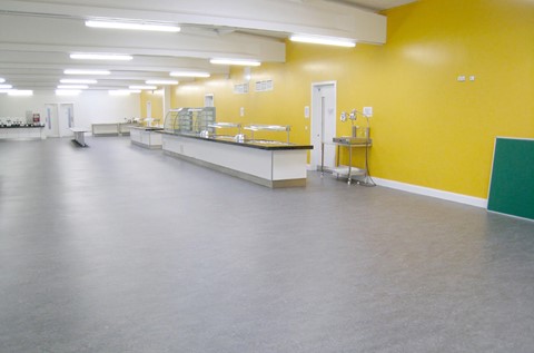 Flowcrete Sets Pace for Refurbished Catering Centre