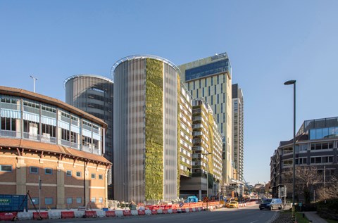 Entwicklung des Victoria Square-Parkplatzes, Stadtzentrum von Woking, UK