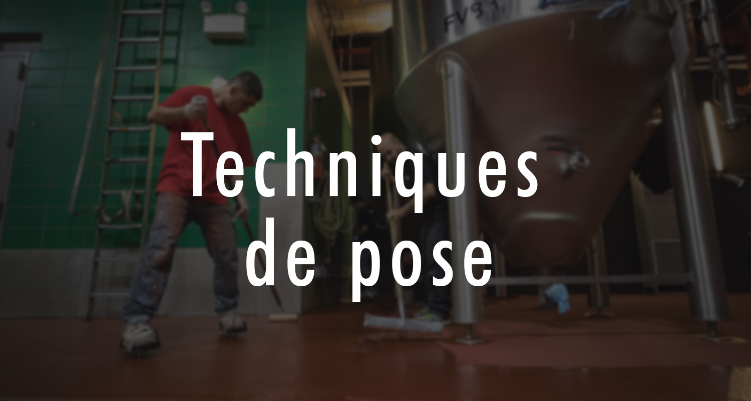 Technique de pose