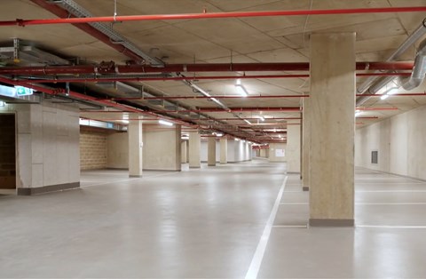 EMS Floor kiest Deckshield ED1 (OS 11a) voor het renoveren van een parkeergaragevloer in Luxemburg