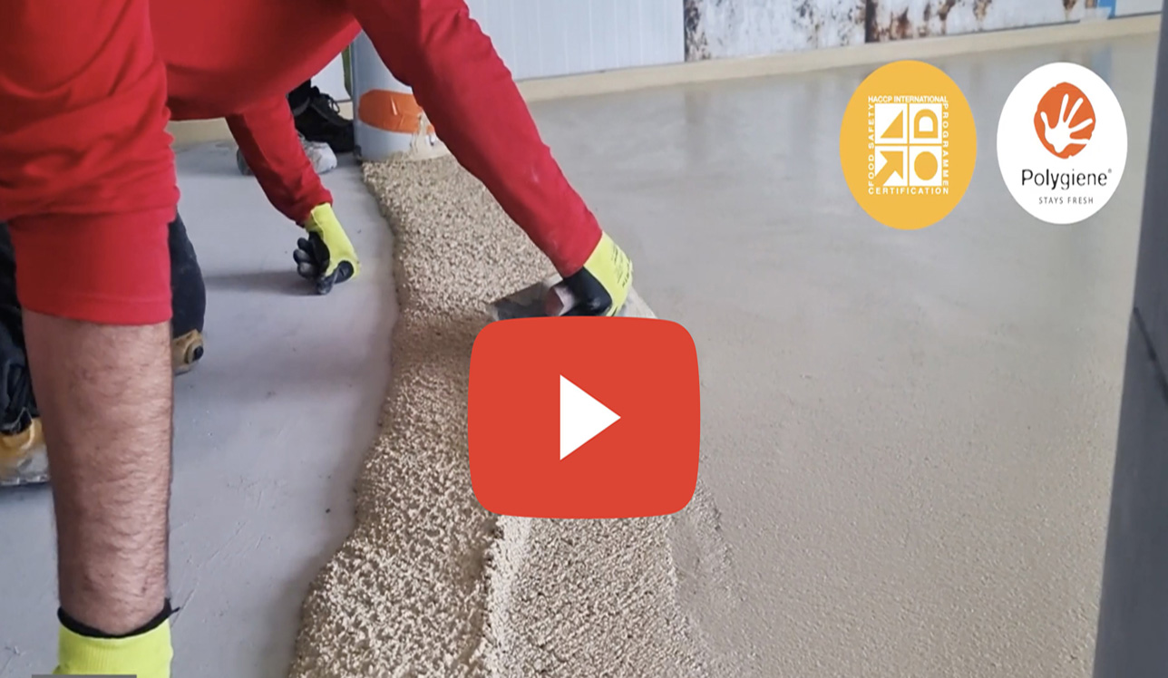 Aplicación de Sistemas Flowfresh HF y SR de Flowcrete