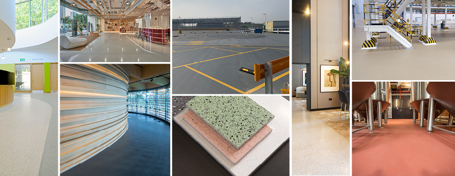 L'univers Flowcrete