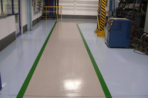 Flowcoat SF41 w fabryce Samsung Electronics