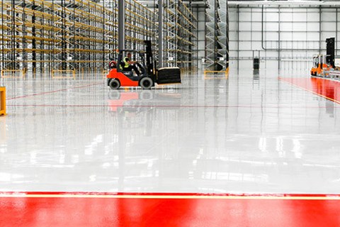 Pavimenti in resina per usi industriali